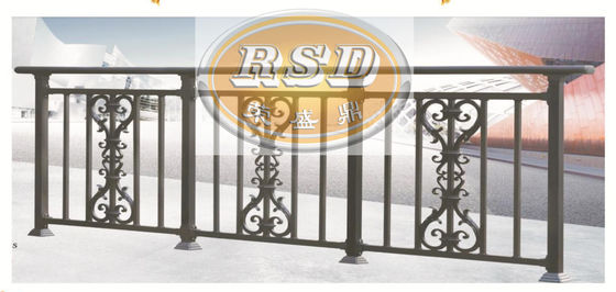 Galvanized Zinc Steel Safety Railing for Indoor Outdoor Use