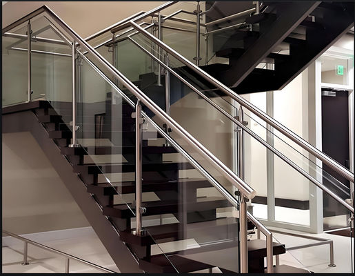 Customizable Clear Glass Balcony Railing with Easy Installation